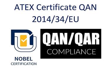 گواهینامه ATEX-تضمین کیفیت فرایند